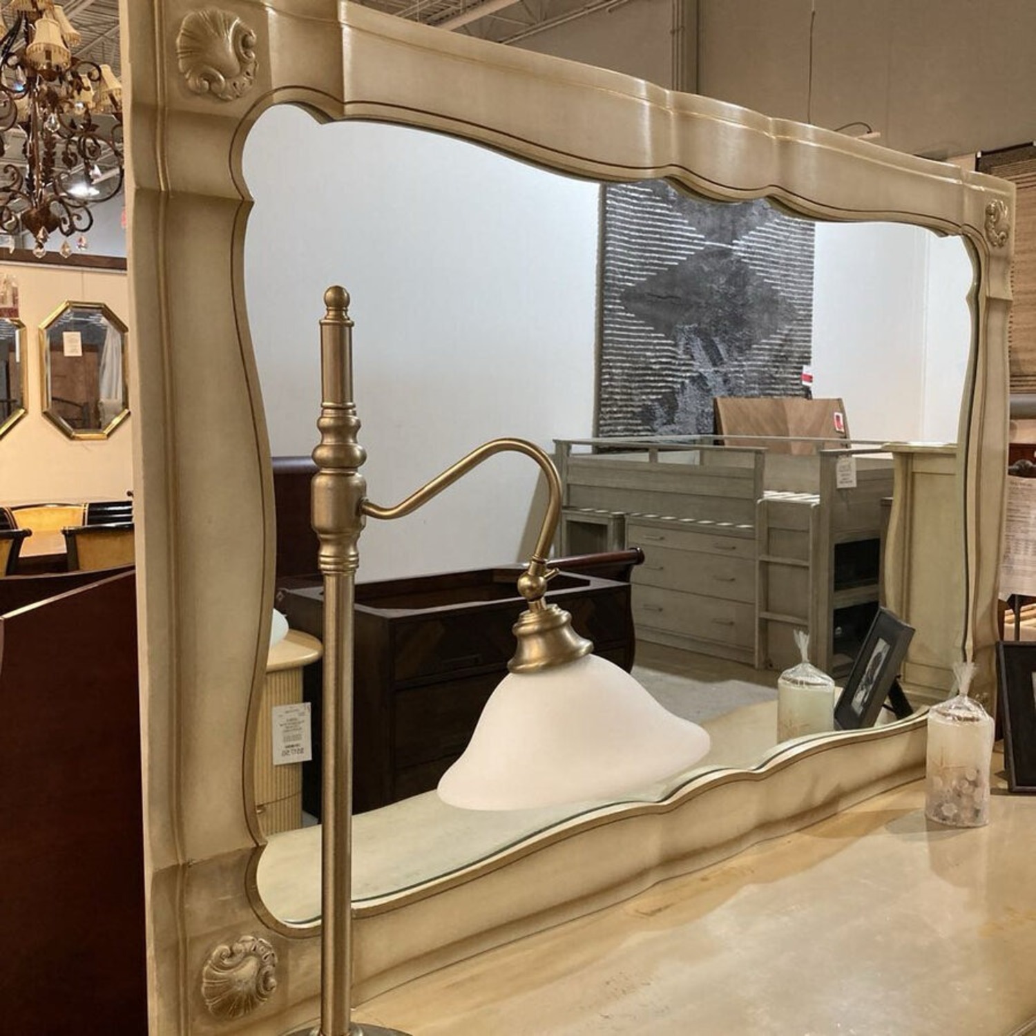Dauphine French 9-Drawer w Mirror Dresser - image-5