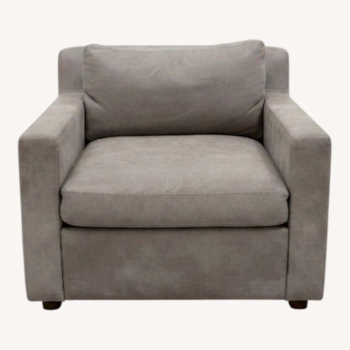 Used Restoration Hardware Leather Belgian Track Chair for sale on AptDeco