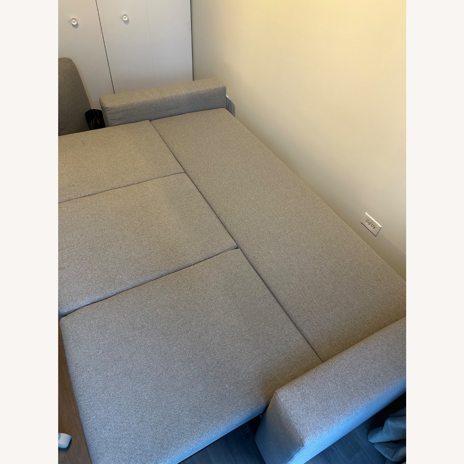 IKEA Bårslöv Light Gray Sleeper Sofa - image-2
