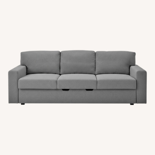 Used IKEA Bårslöv Light Gray Sleeper Sofa for sale on AptDeco
