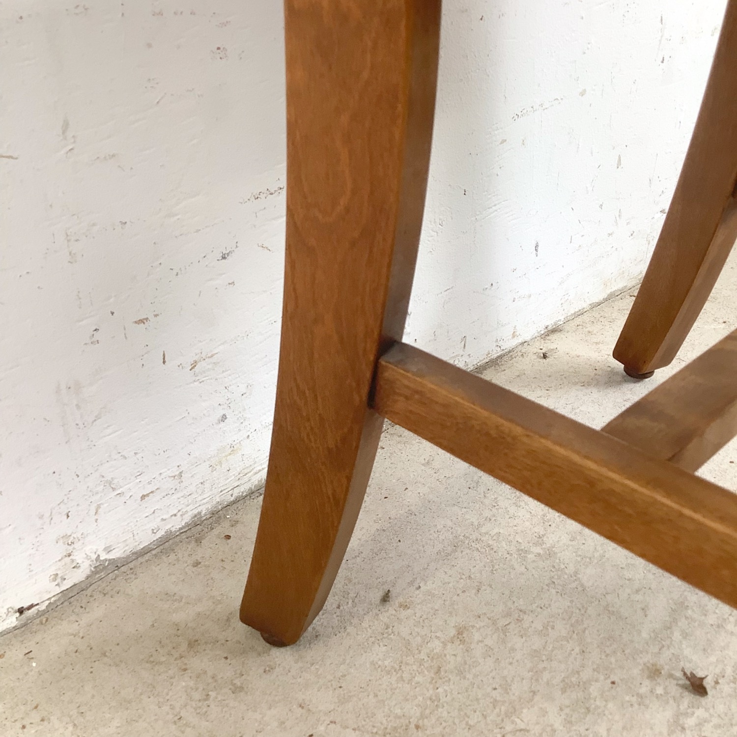 Vintage Schoolhouse Chair Solid Wood Slat Back - image-15