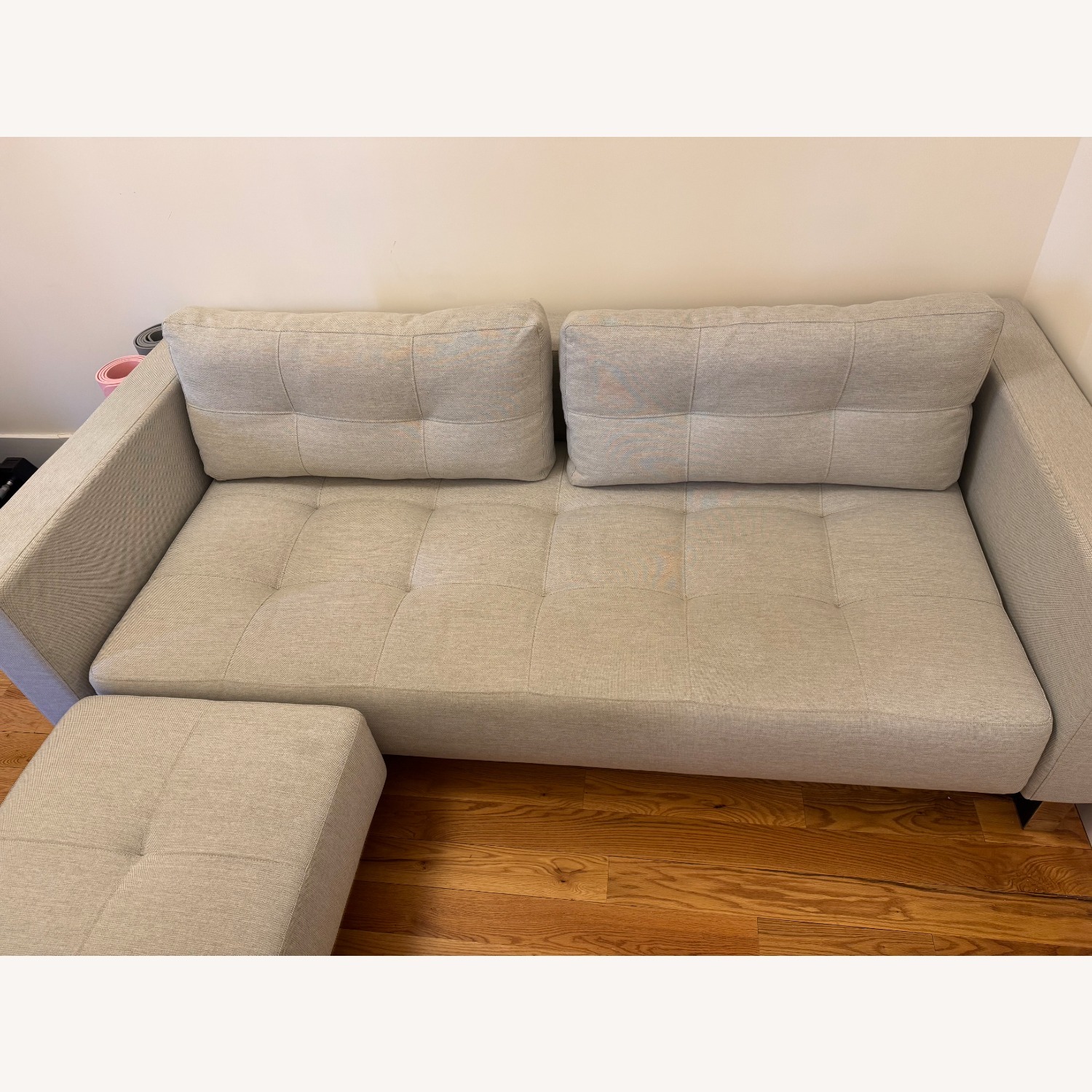 Queen Sleeper Sofa + Ottoman - image-2