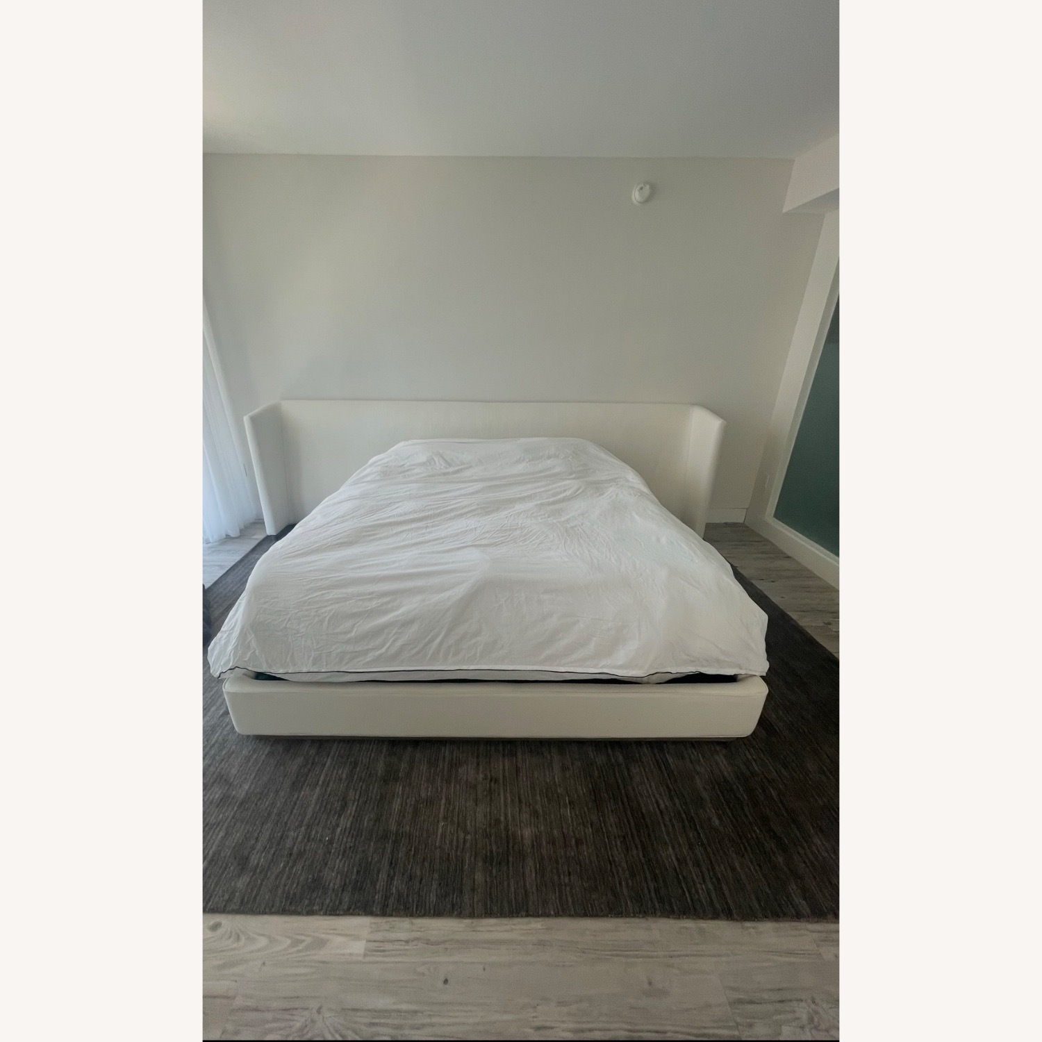 Restoration Hardware Alessa Fabric Extended Shelter Platform Bed - image-1