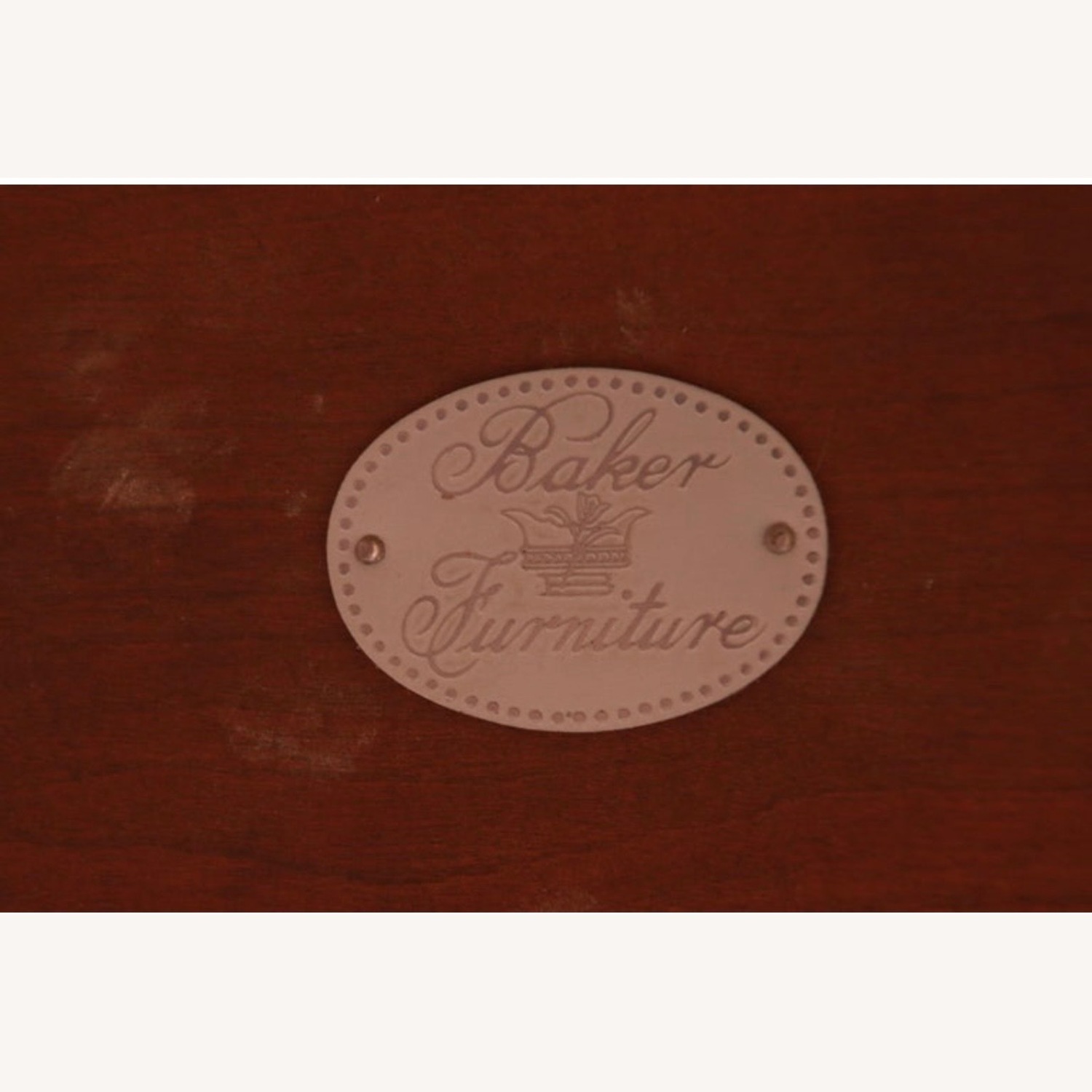 Baker Furniture Stately Homes Dark Brown Dining Table - image-5