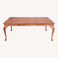 Baker Furniture Stately Homes Dark Brown Dining Table