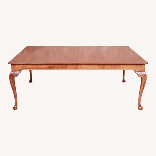 Used Baker Furniture Stately Homes Dark Brown Dining Table for sale on AptDeco