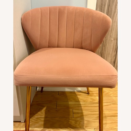 Used Pink Velvet Accent Chairs for sale on AptDeco