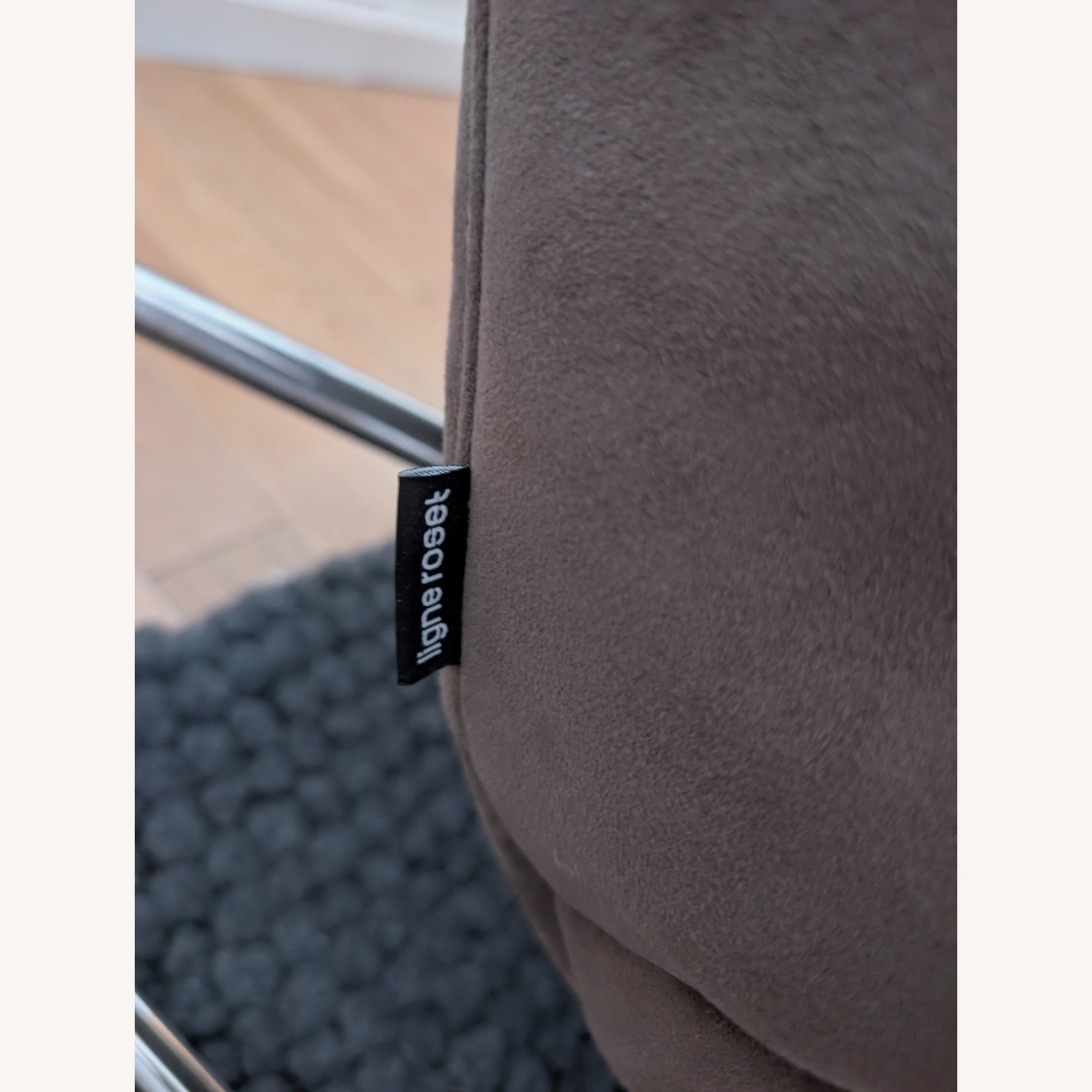 Ligne Roset JANUS Dark Brown Suede Sleeper Sofa - image-4