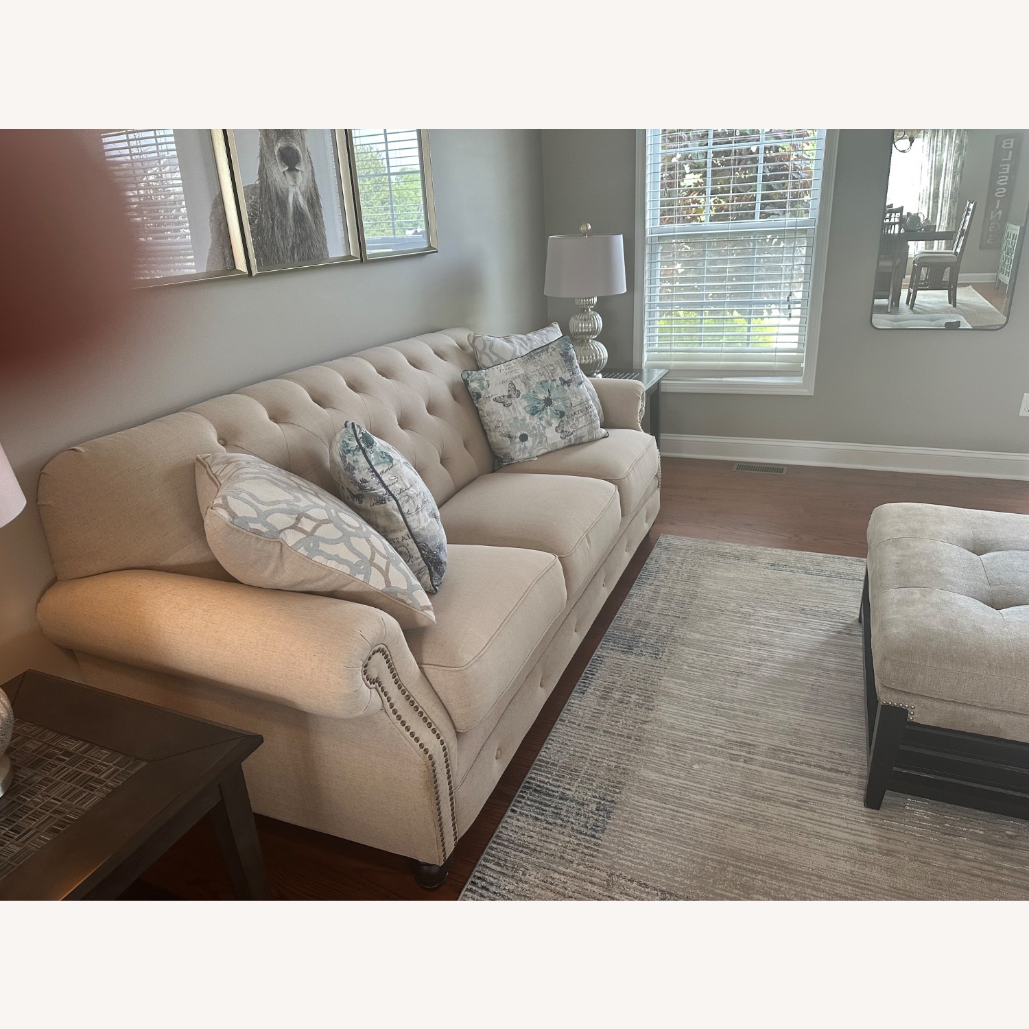 Ashley Furniture Kieran Beige Sofa - image-3