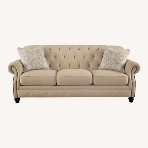 Used Ashley Furniture Kieran Beige Sofa for sale on AptDeco