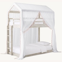 Restoration Hardware Cole House Bunk Bed with 2 Fabric Covers