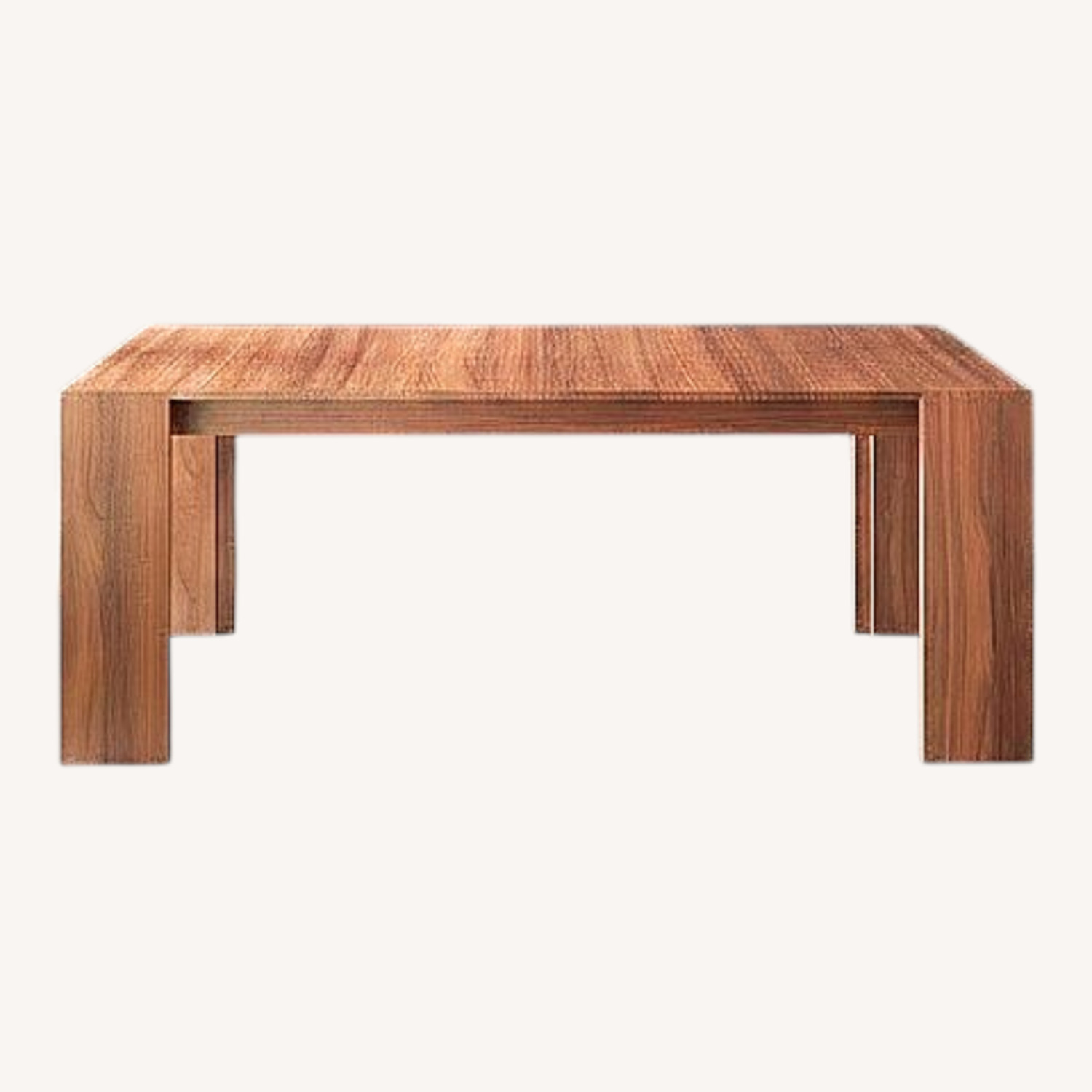 Resource Furniture Goliath Light Brown Wood Dining Table - image-0