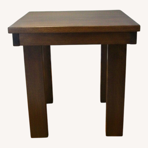 Used Vintage/Antique Finds Dark Brown Stool for sale on AptDeco