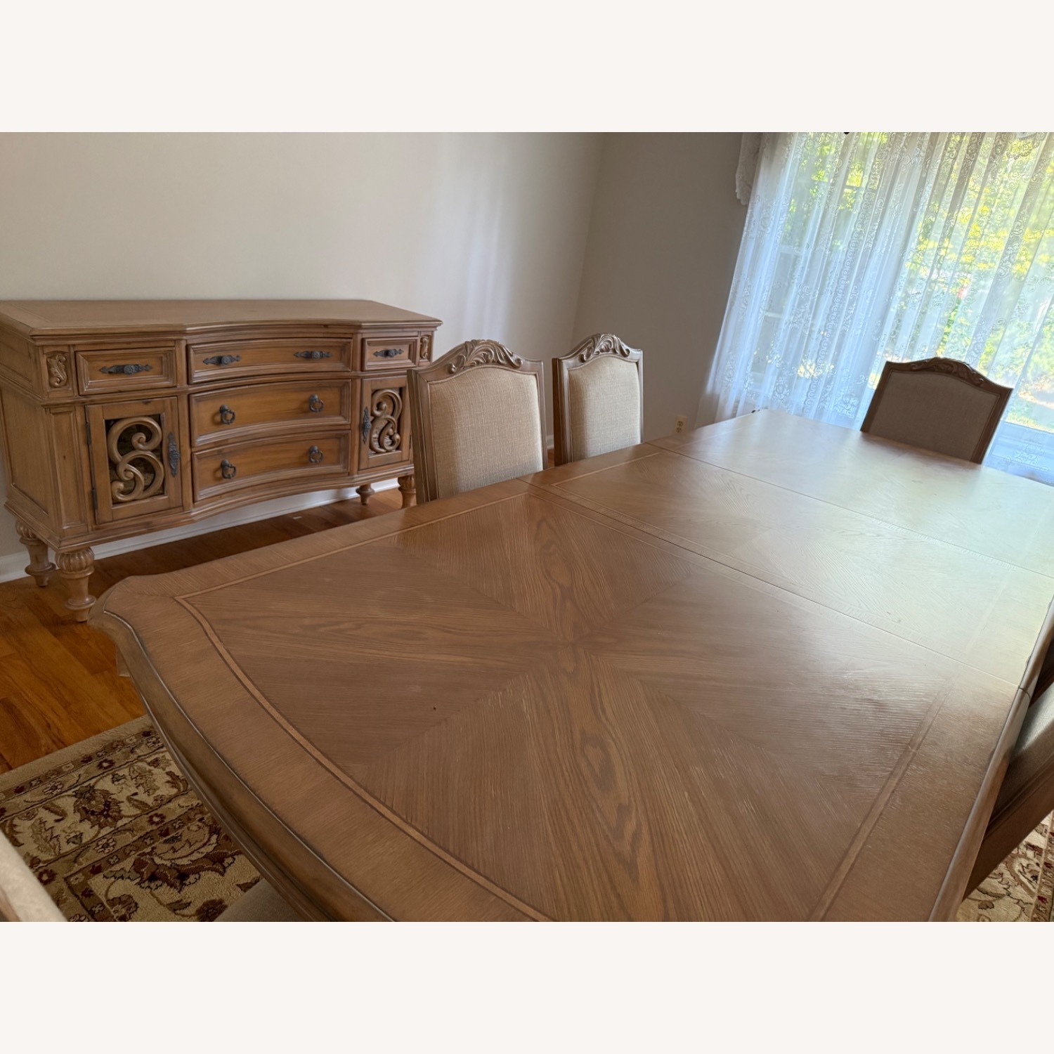 Light Brown Wood Dining Sets - image-6