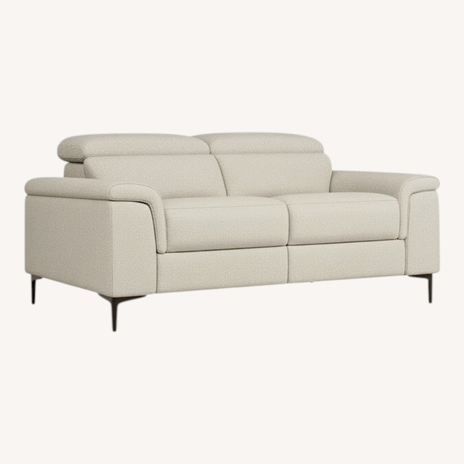 Rooms To Go Light Gray Fabric 3+ Seater Sofa - image-0