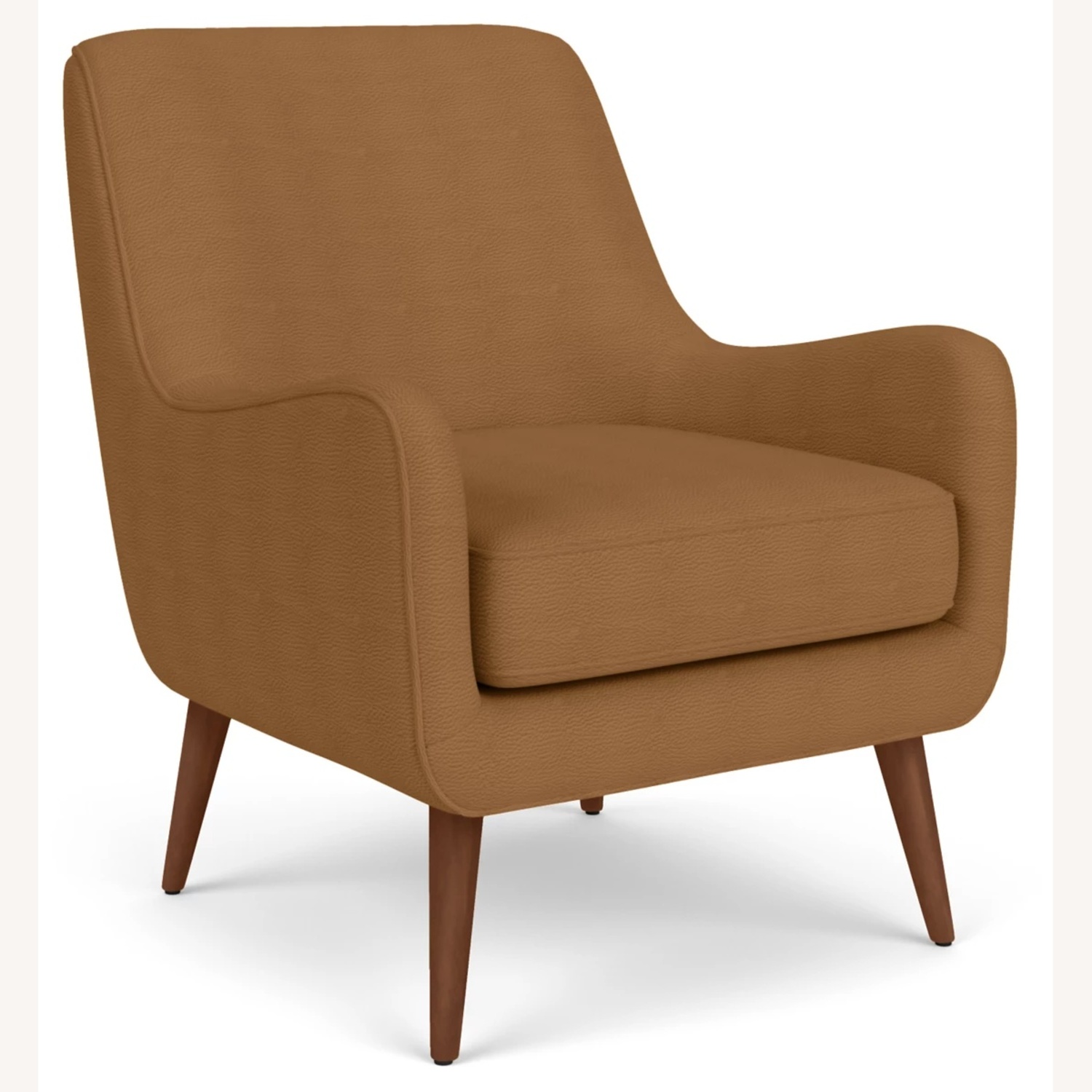 Room & Board Quinn Yellow Leather Armchair - image-5
