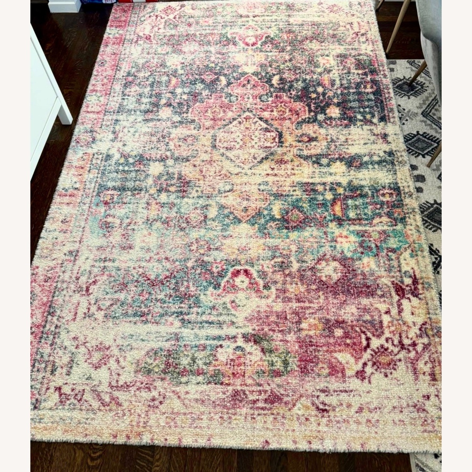 West Elm Rhea Wool Area Rug 5' x 8' - image-1