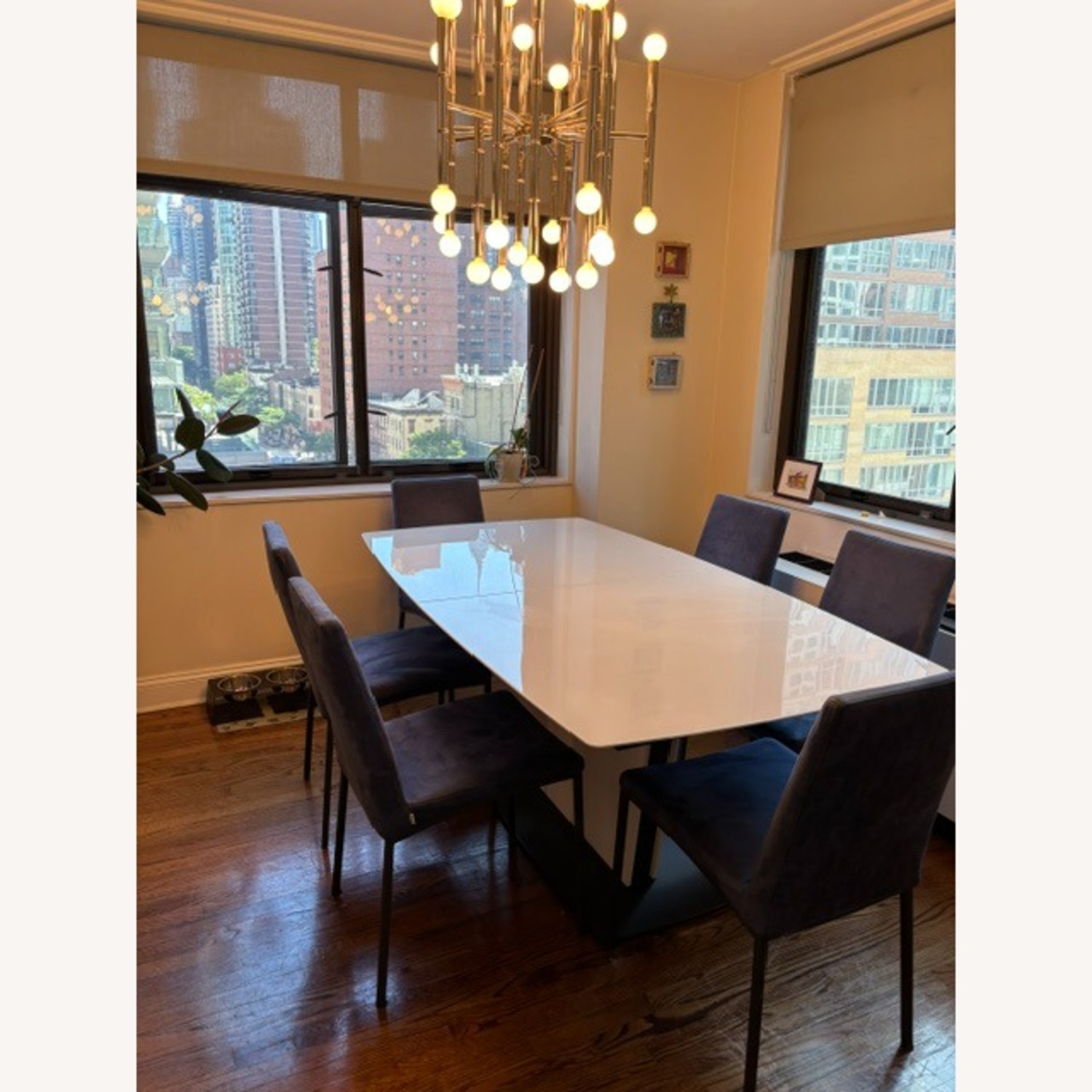 BoConcept White Milano Extendable Dining Table - image-1