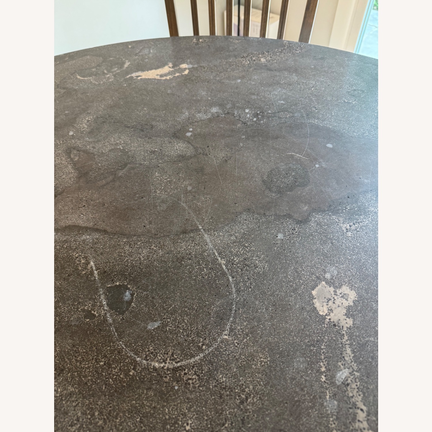 Arhaus Luca Blue Stone Dining Table - image-5