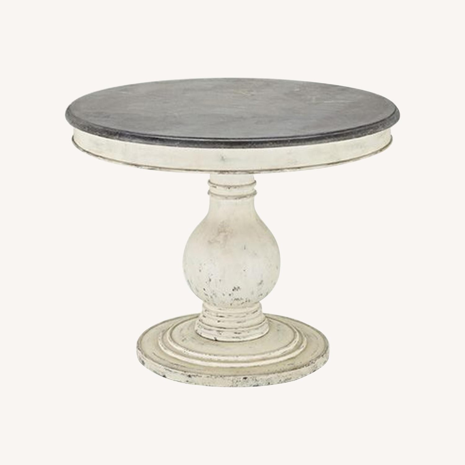 Arhaus Luca Blue Stone Dining Table - image-1