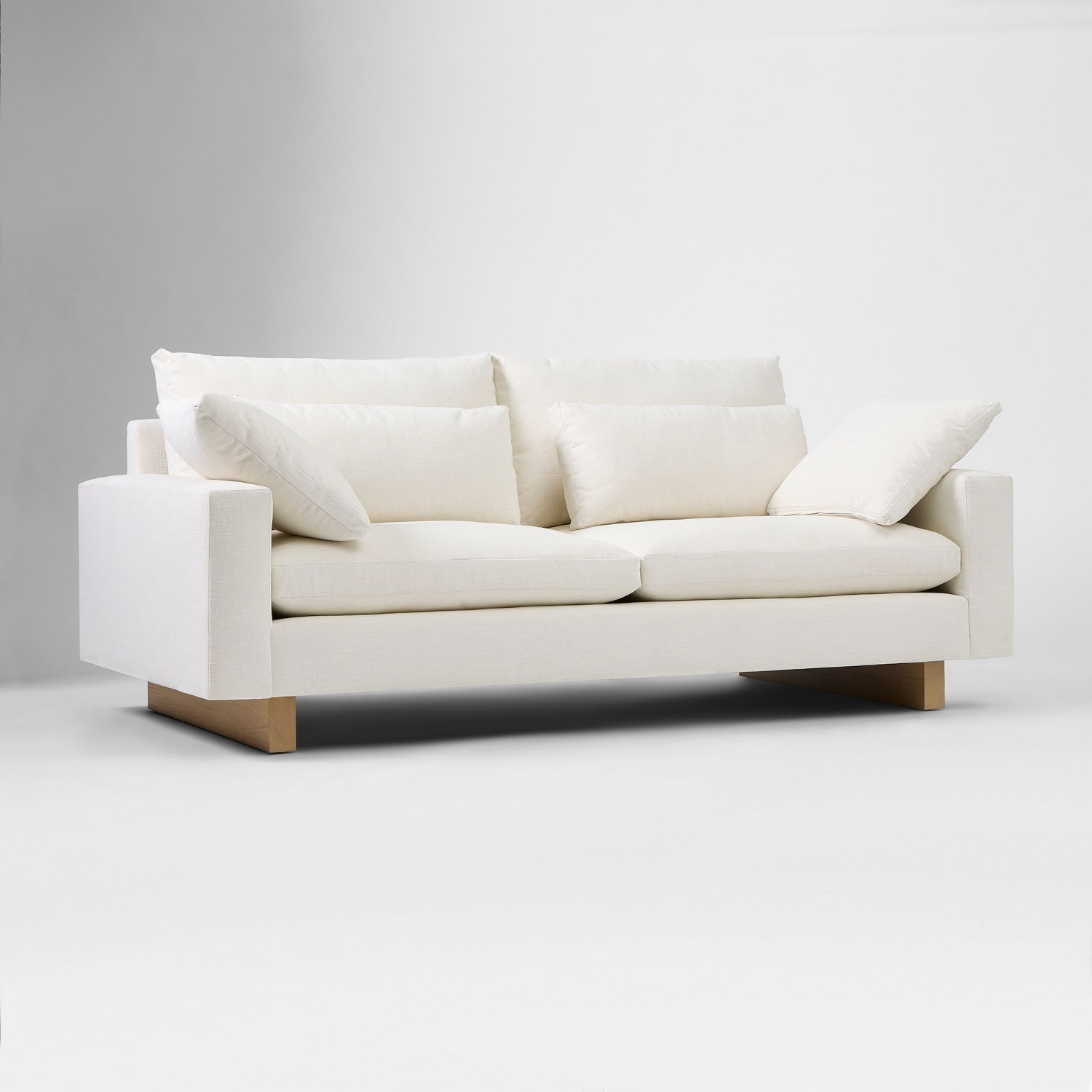 West Elm Harmony Natural 3+ Seater Sofa - image-8