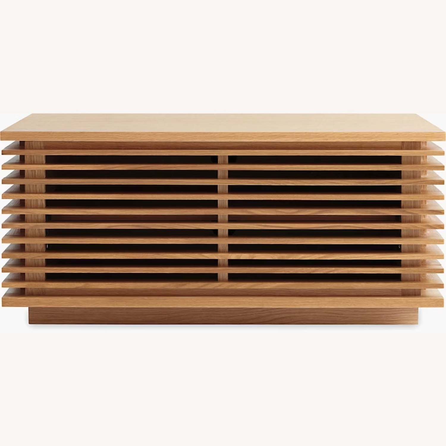 Design Within Reach Line Natural Wood Media Storage - image-4