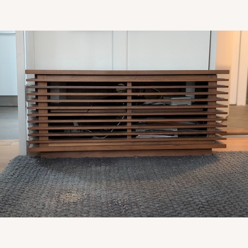Used Design Within Reach Line Natural Wood Media Storage for sale on AptDeco