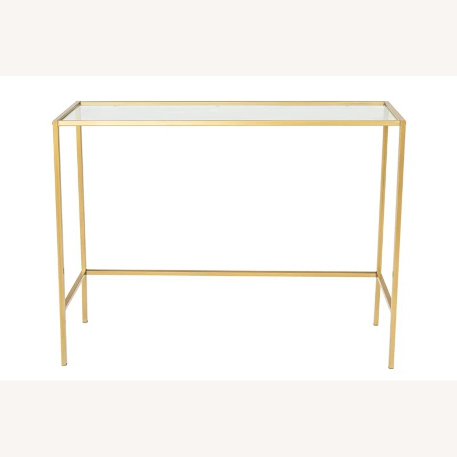 Wayfair Transparent Gold Entryway / Console Table - image-5