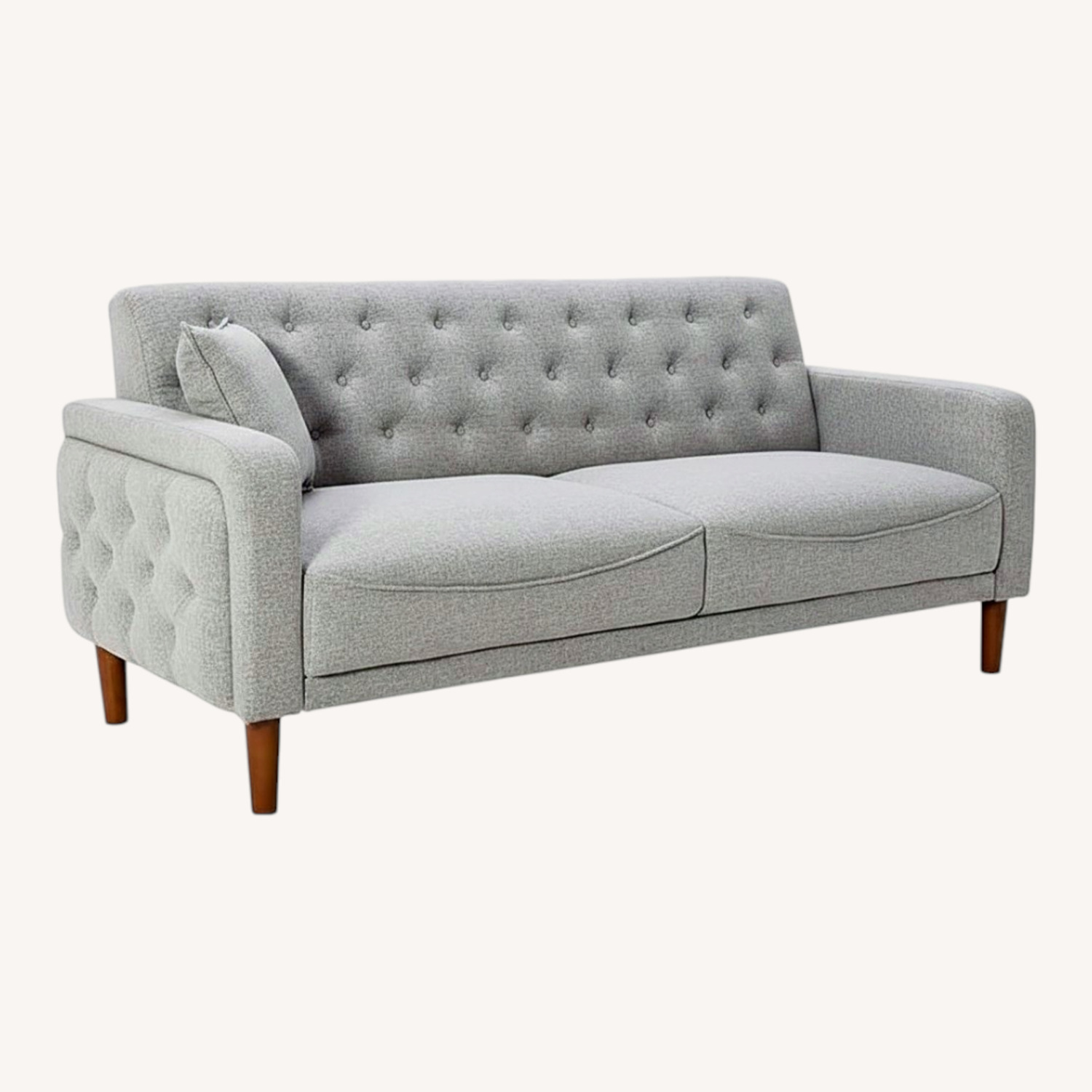 Aoowow Light Gray 2 Seater Sofa - image-0