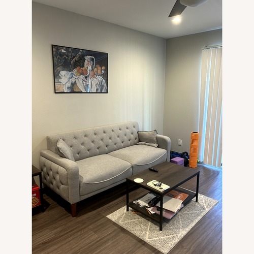 Used Aoowow Light Gray 2 Seater Sofa for sale on AptDeco