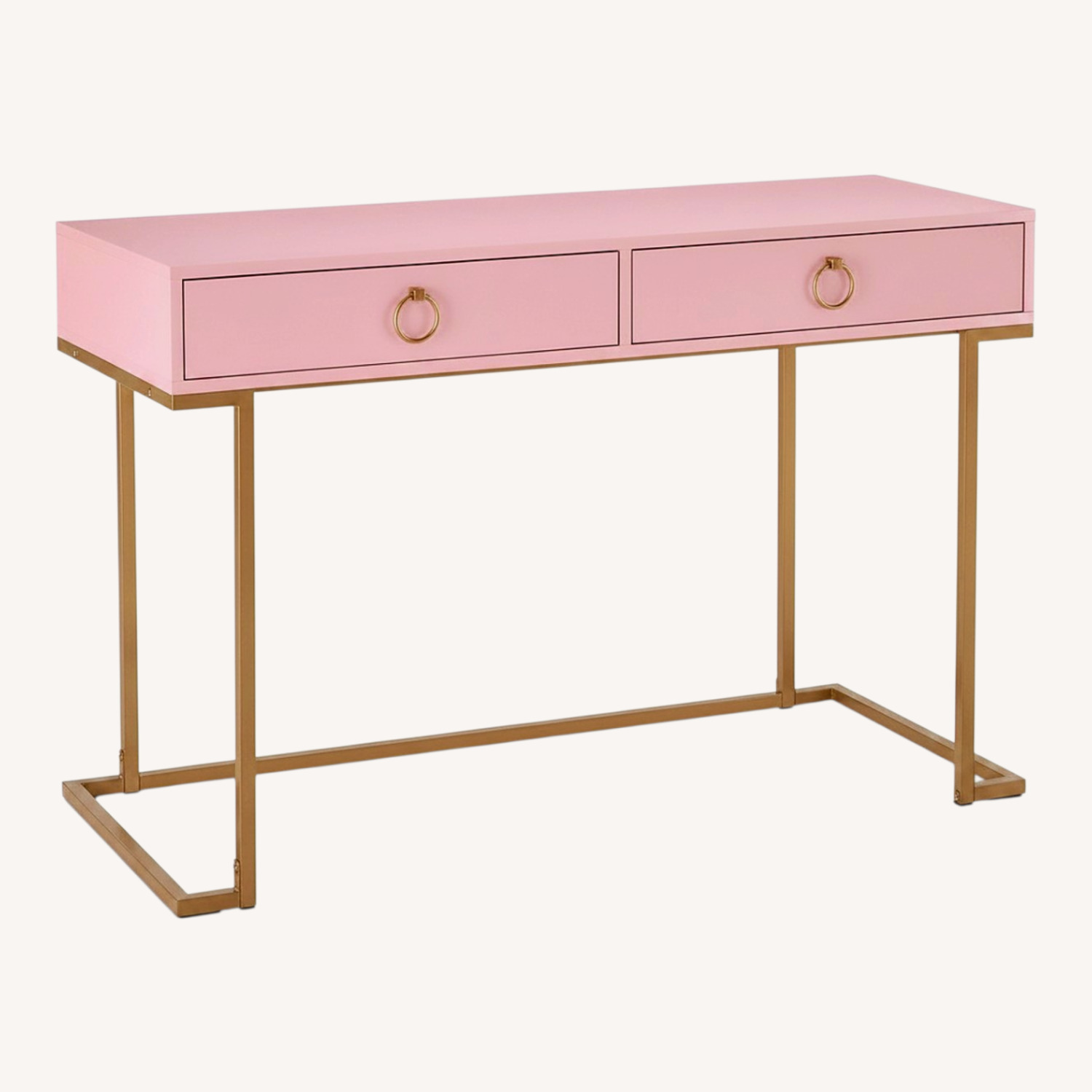 Amazon Pink Wood Desk - image-0