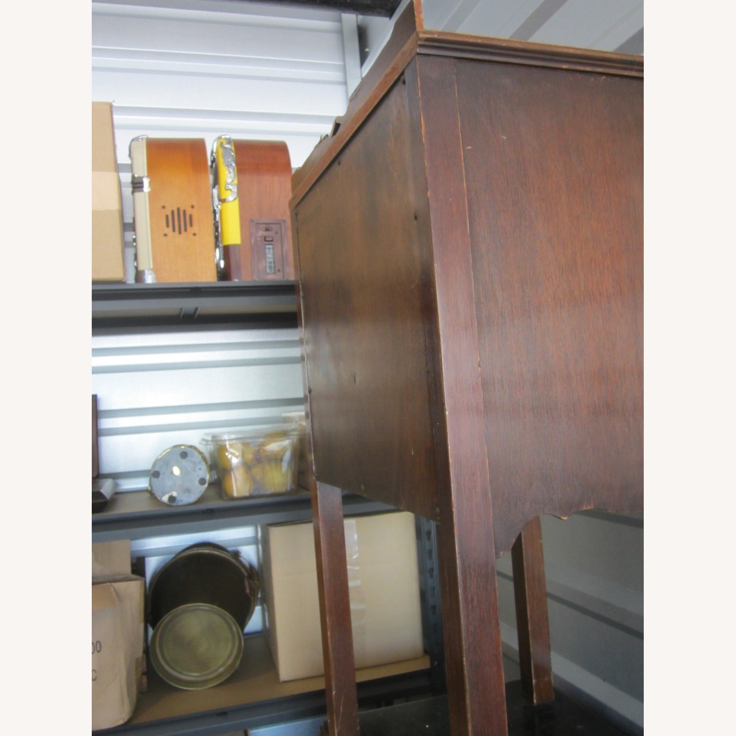 Kindel Furniture Dark Brown Wood Side Table - image-6