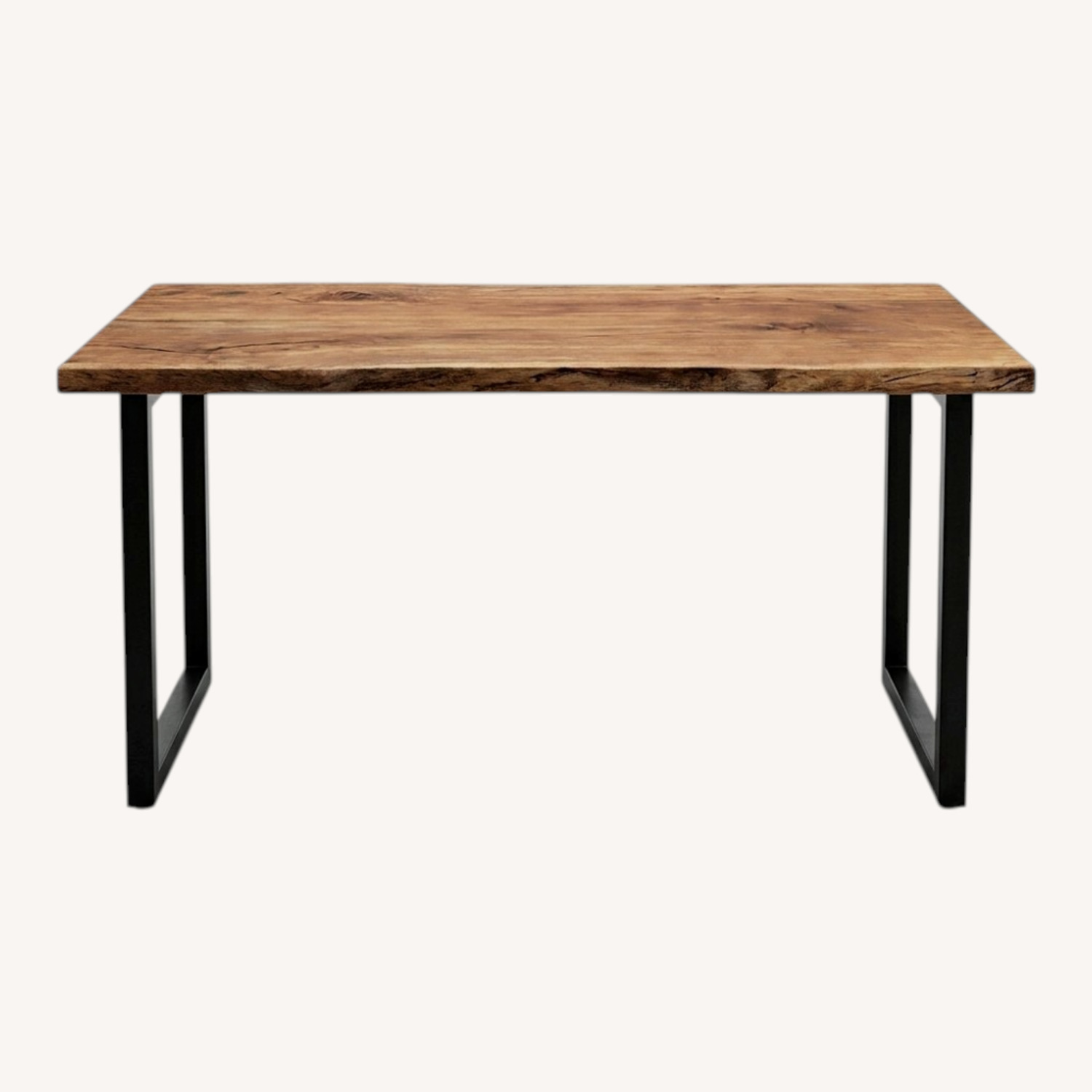 Black Wood Desk - image-0