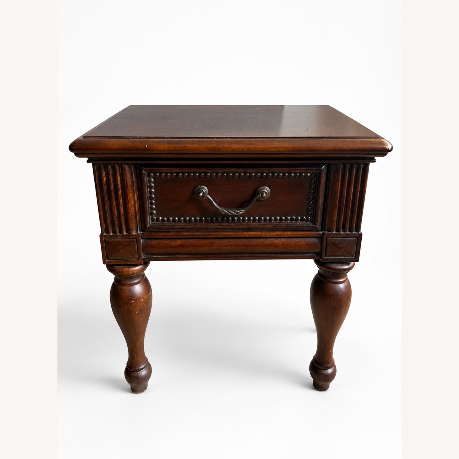 Dark Brown Nightstand - image-2