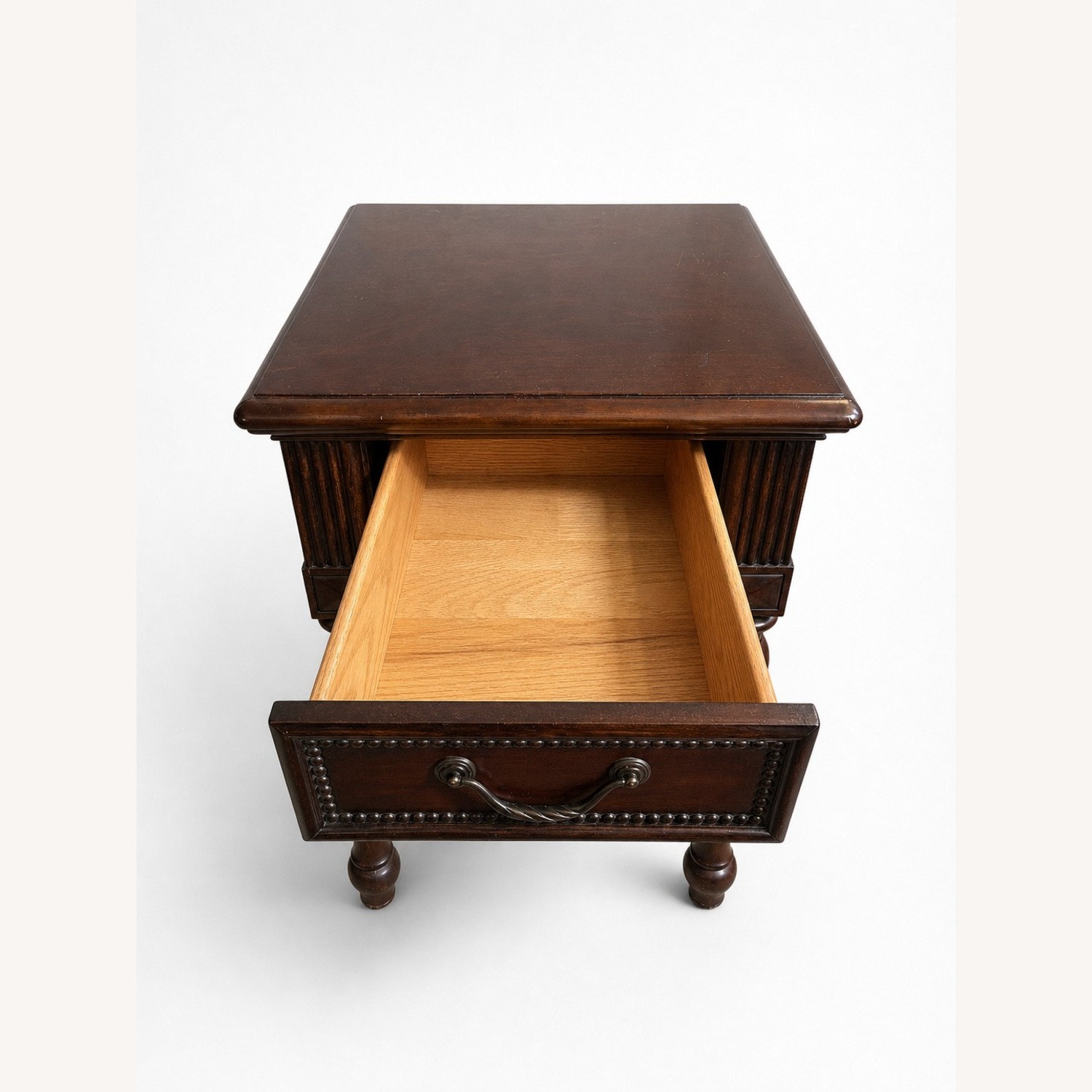 Dark Brown Nightstand - image-3