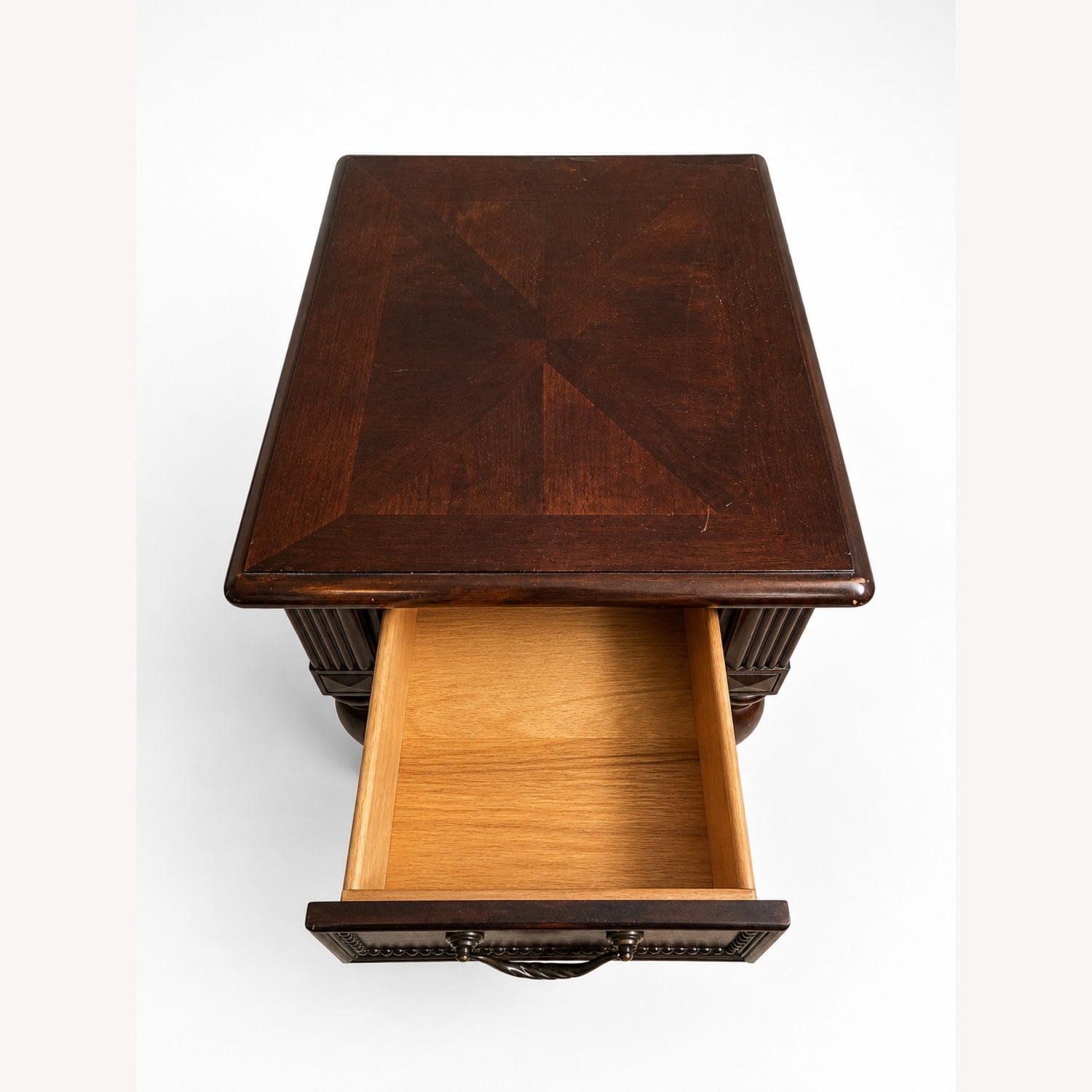 Dark Brown Nightstand - image-4