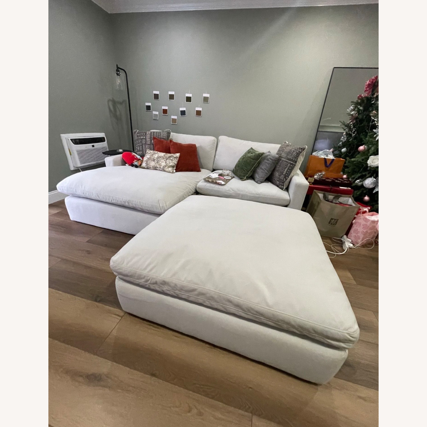 Ashley light gray sectional Sophie collection  - image-9