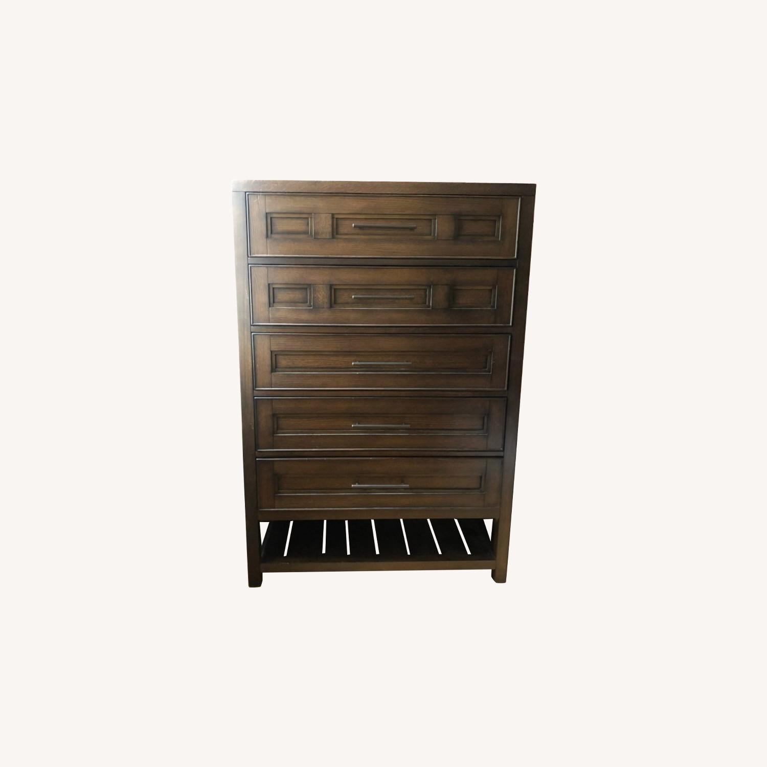 Modern Espresso Brown Dresser - image-3