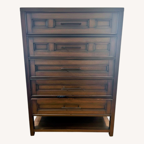Used Modern Espresso Brown Dresser for sale on AptDeco