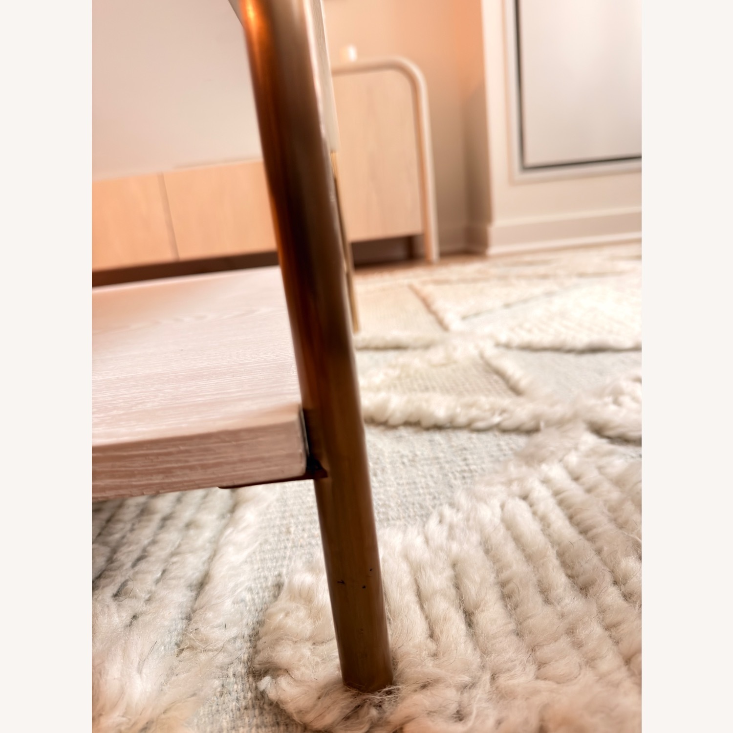 West Elm White Foundry Pop-Up Coffee Table - image-8