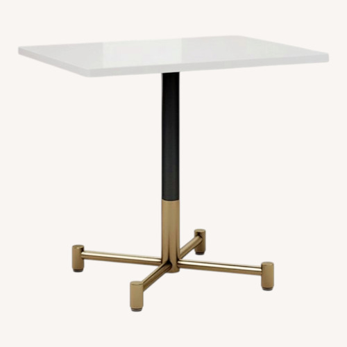 Used West Elm Quartz Bistro Table for sale on AptDeco