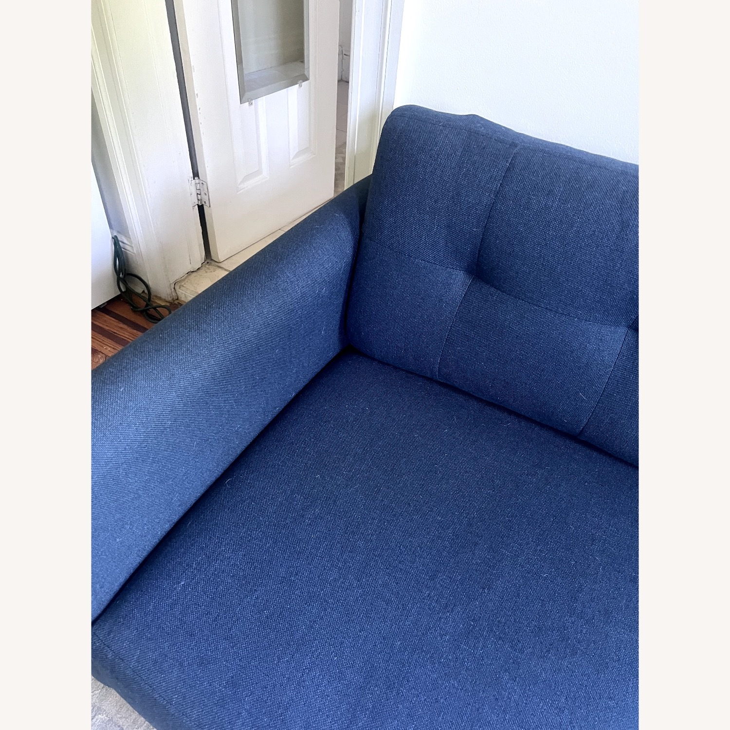 Burrow Nomad Blue Fabric 3+ Seater Sofa - image-3