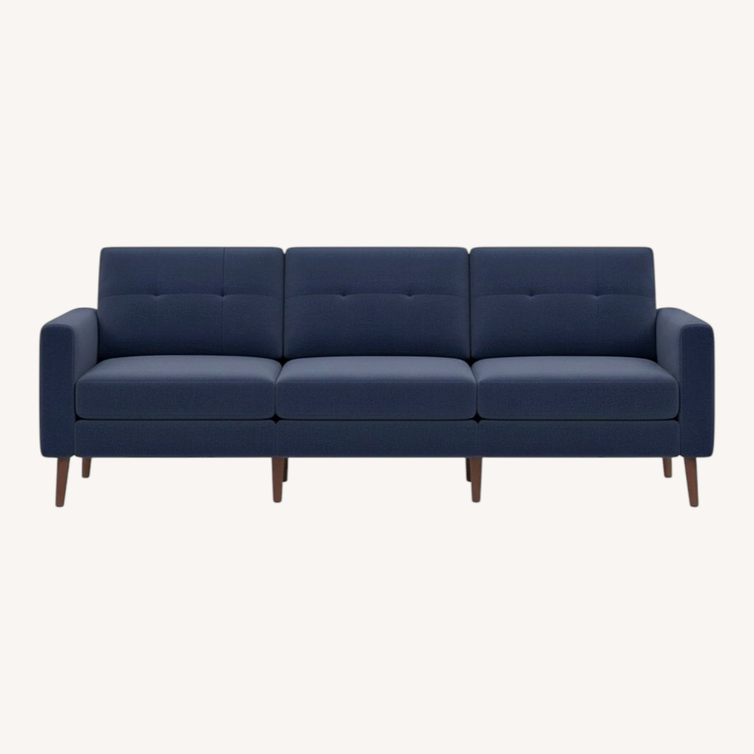 Burrow Nomad Blue Fabric 3+ Seater Sofa - image-7