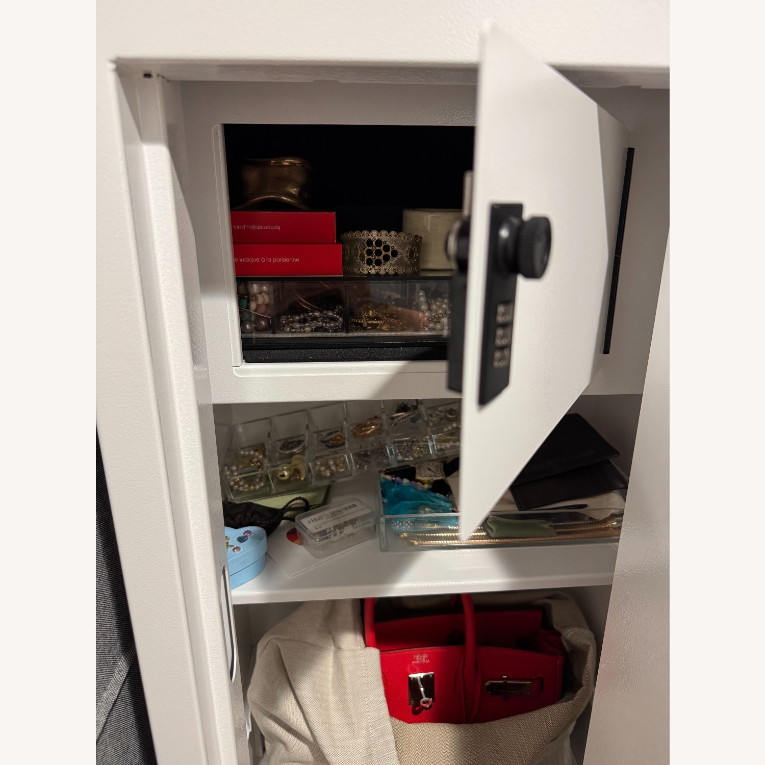 My Cube Safe Max Classic White Metal Wall Unit - image-7