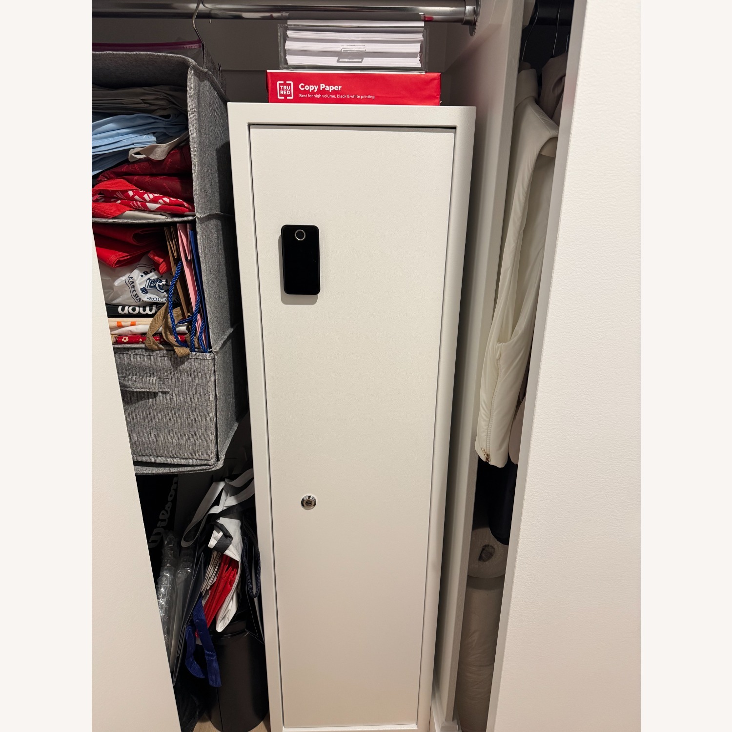 My Cube Safe Max Classic White Metal Wall Unit - image-5