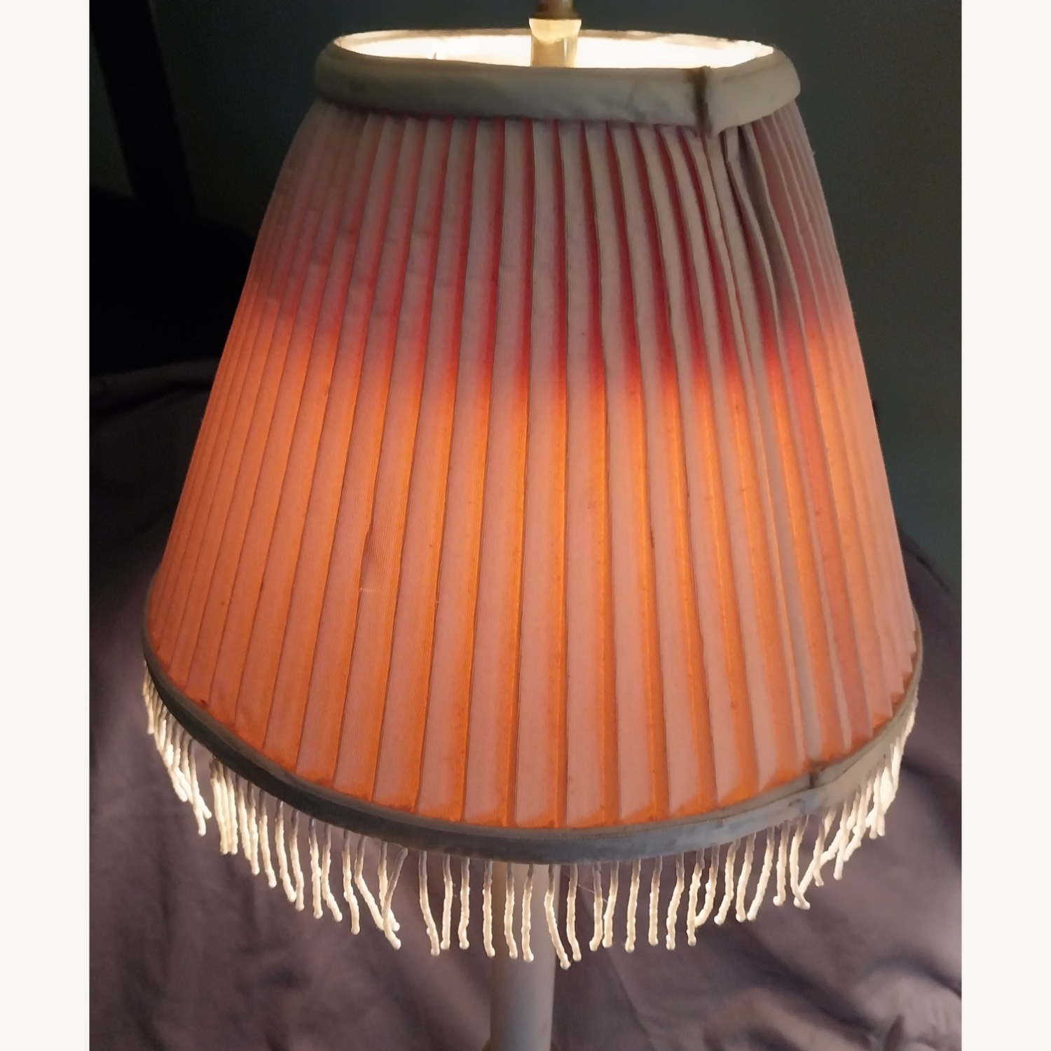 Stiffel Lamps Table Lamp with Stiffel Shade - image-9