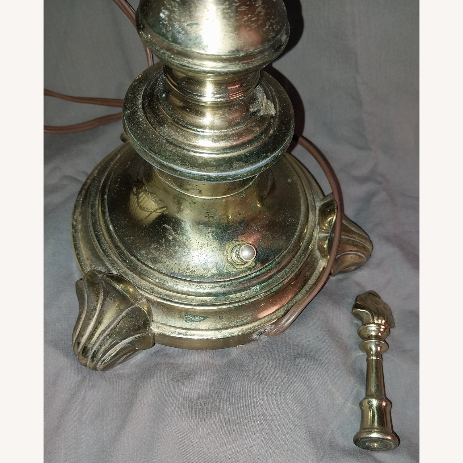Stiffel Lamps Table Lamp with Stiffel Shade - image-15