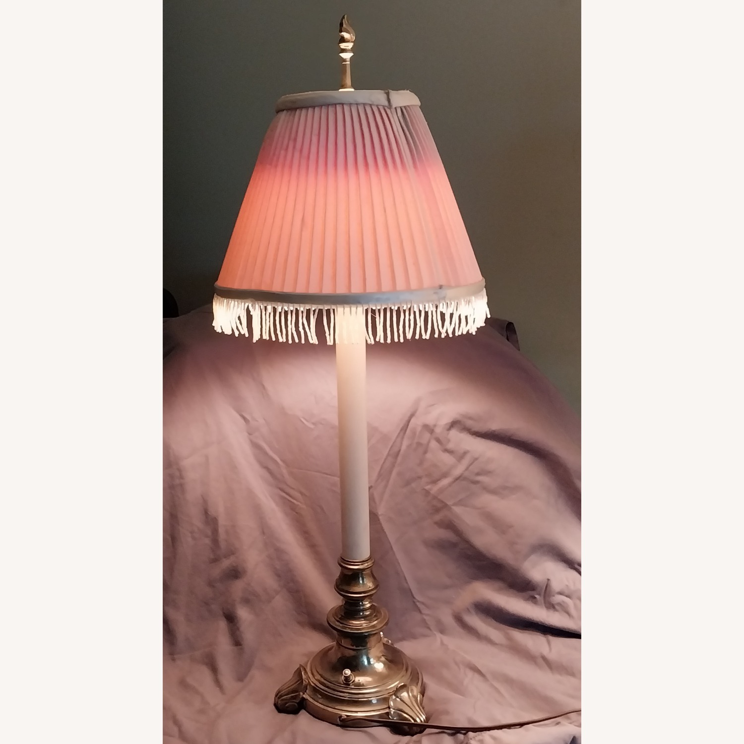 Stiffel Lamps Table Lamp with Stiffel Shade - image-3