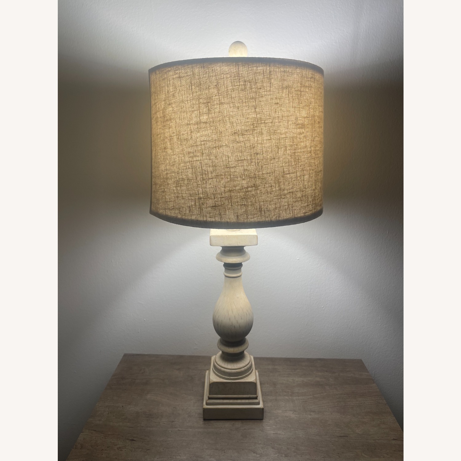 Set of 2 Table Lamps with Charging Ports - image-2