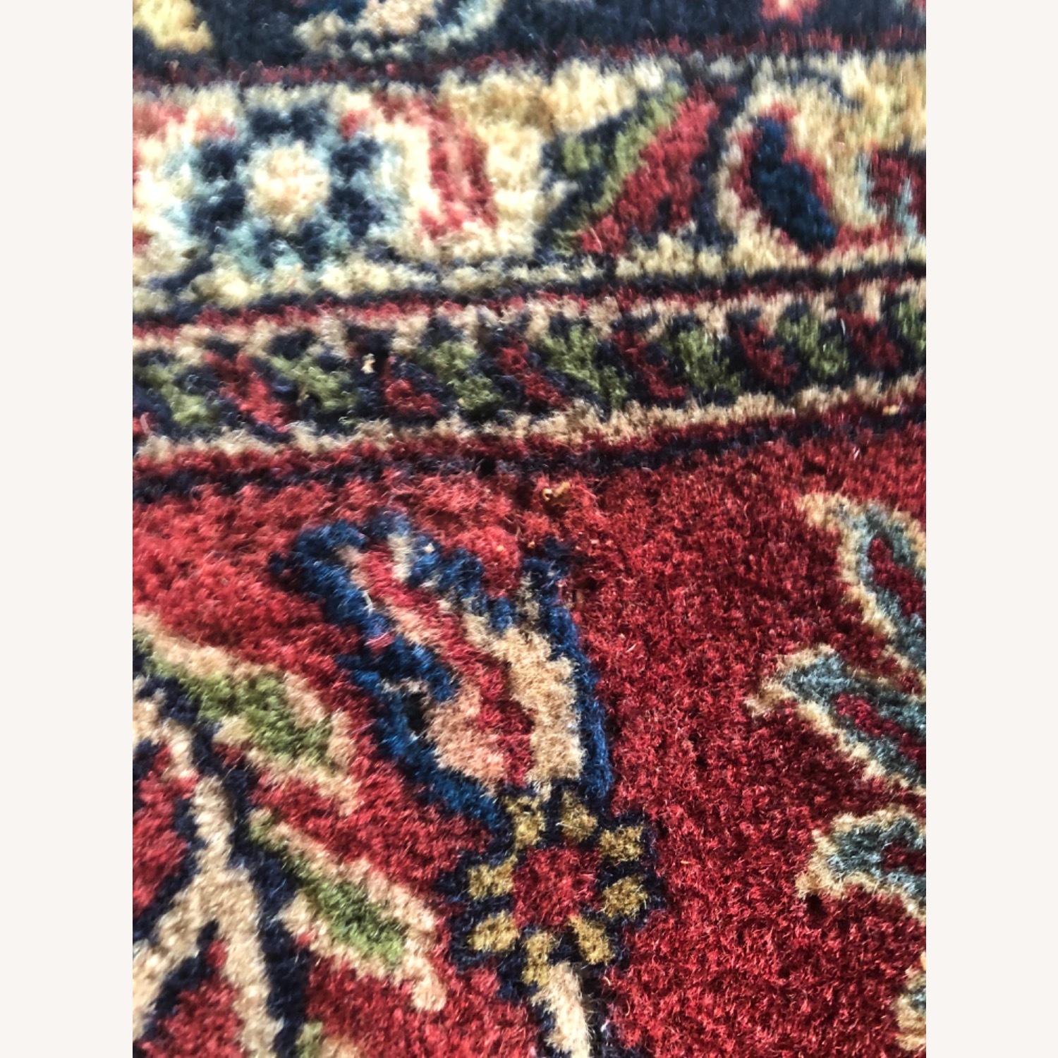 Vintage/Antique Wool Small Rug 5' x 8' - image-5